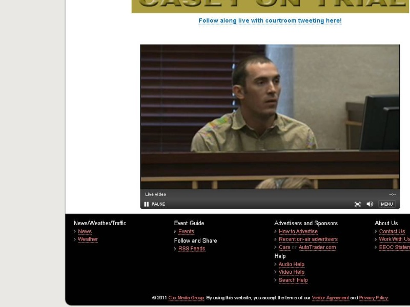 casey anthony trial live streaming. casey anthony trial live