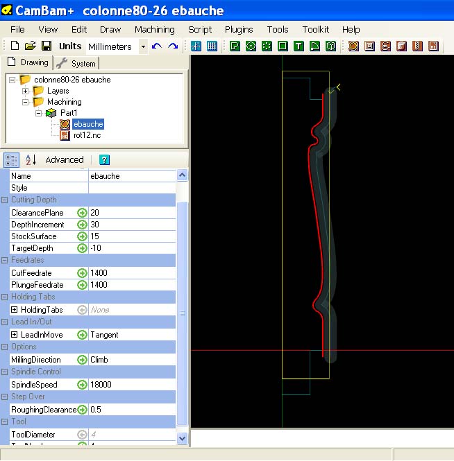 Gcode Axis y