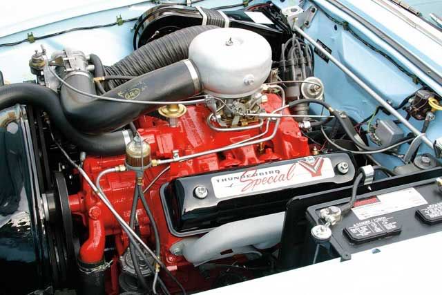 1957 Ford thunderbird engine options #7