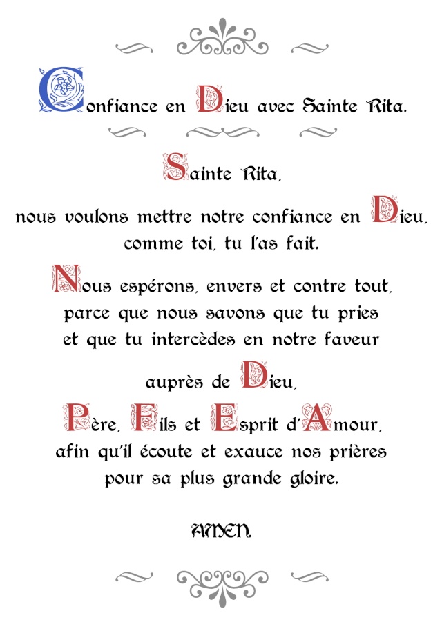 Prière à Saint Pérégrin Pour Obtenir La Guérison pour la guérison du père Peggy